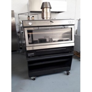 Oven Pira 120 LUX inox, compleet, occasion